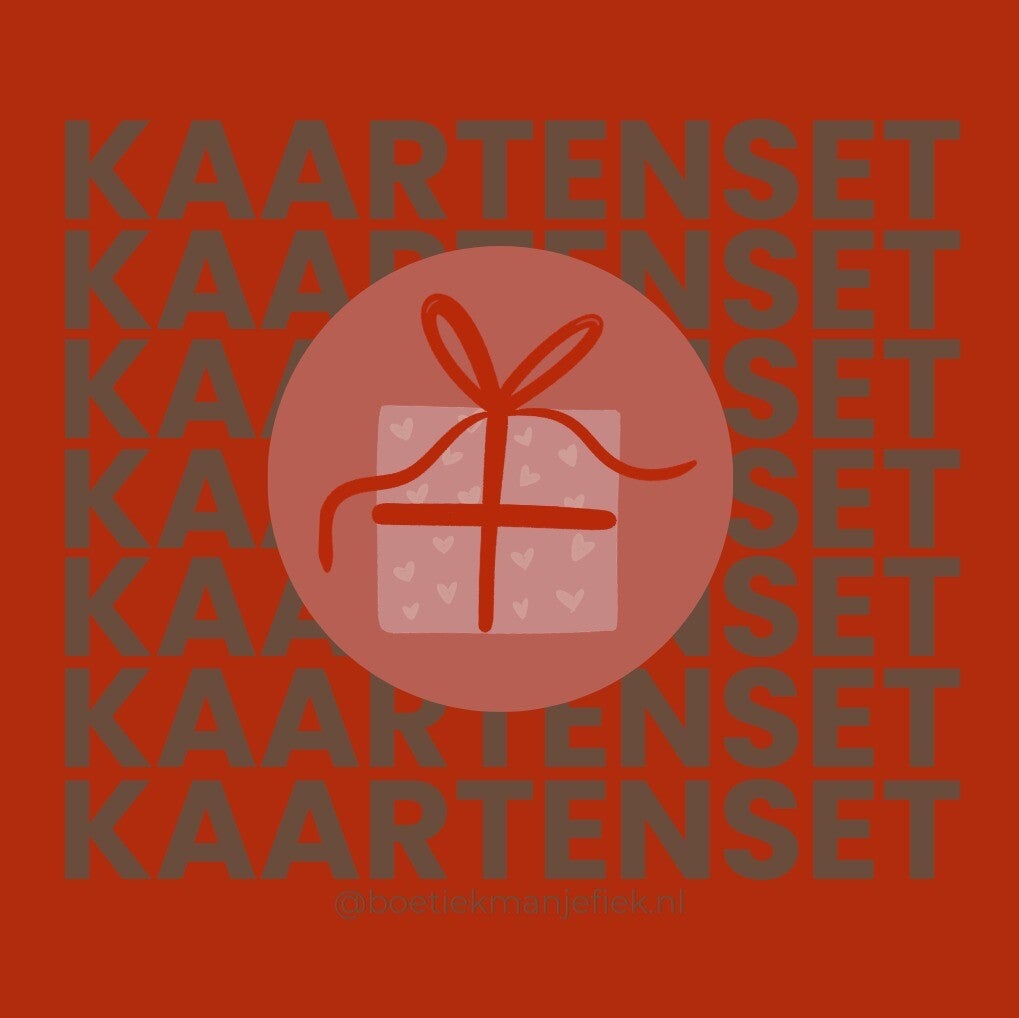 Kaartenset van 10 kaarten