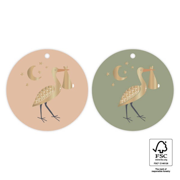 Cadeaulabel Baby Joy Gold