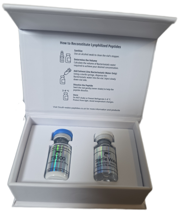 Thymosin Beta-4 (TB500) 10mg + Bacteriostatic Water