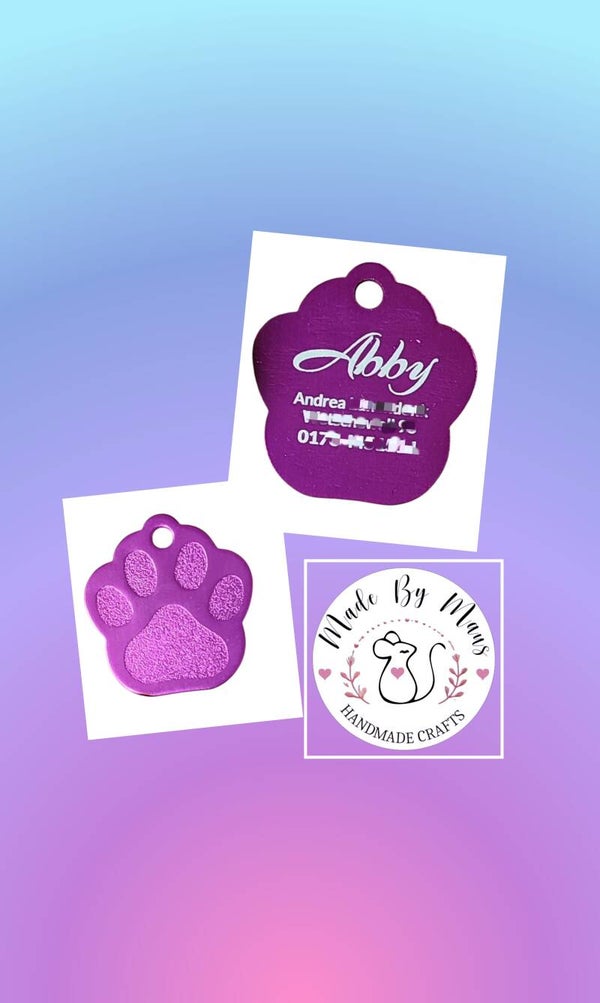 Personalisierbarer Haustieranhänger DogTag
