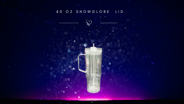 40 oz snowglobe tumbler