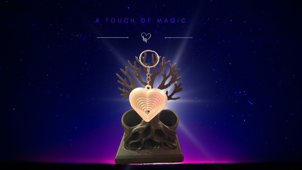 Heart Moving Keyring