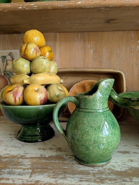 Handgemaakt kannetje uit de Provence,