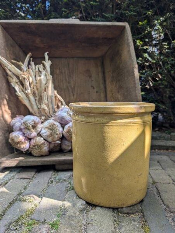 Antieke Franse confitpot