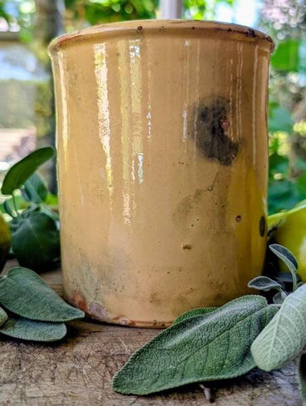 Antieke Provençaalse Confitpot