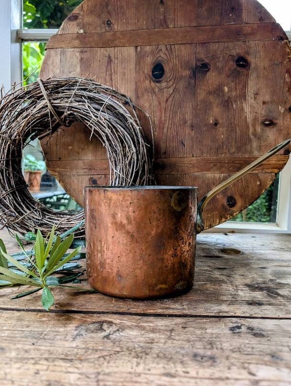 Franse koperen sauteerpan