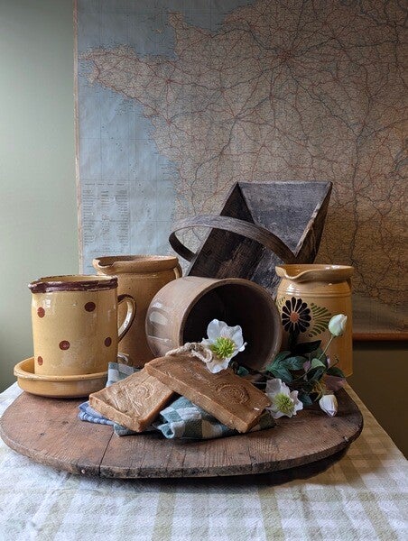 Rustieke oude broodplank