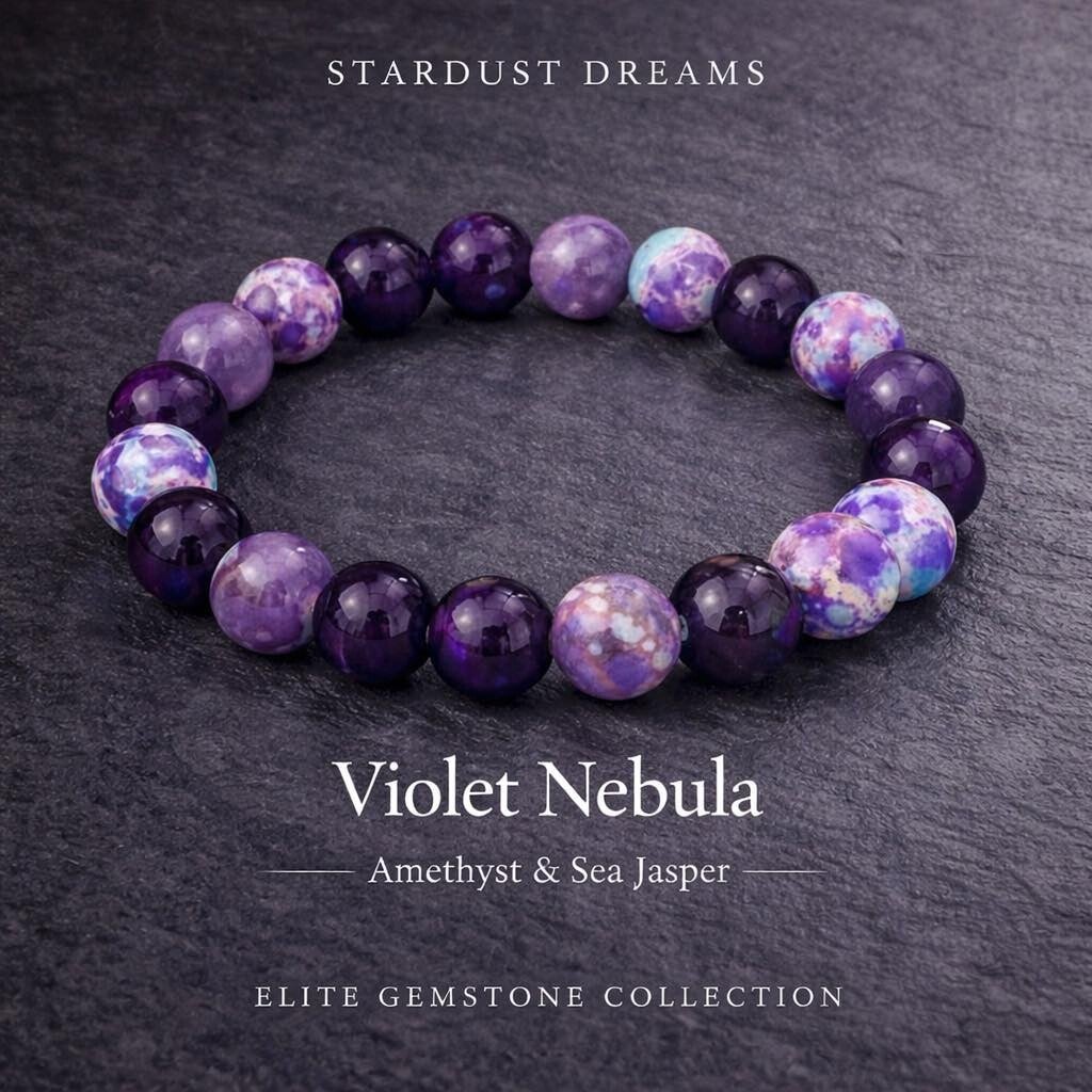 Violet Nebula Bracelet