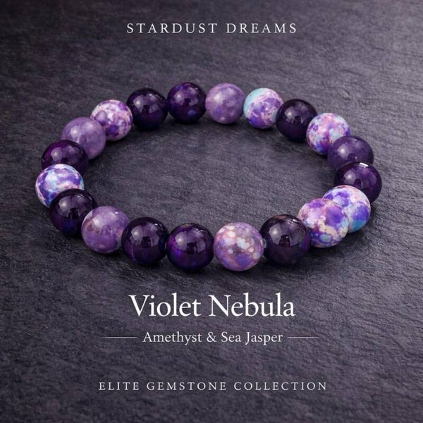 Violet Nebula Bracelet