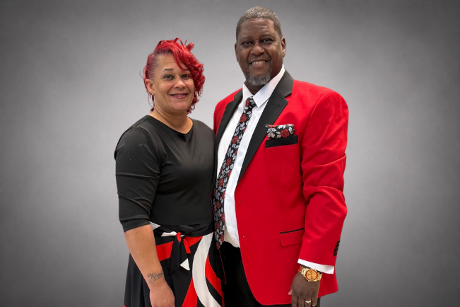 Founders of Perfecting Saints Ministries Inc standing together in formal portrait
