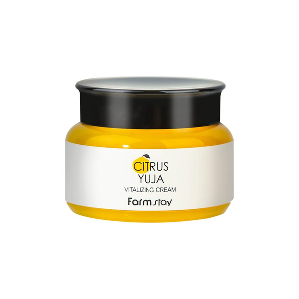 Farmstay - Citrus Yuja Revitalising Cream for The Face, 100g