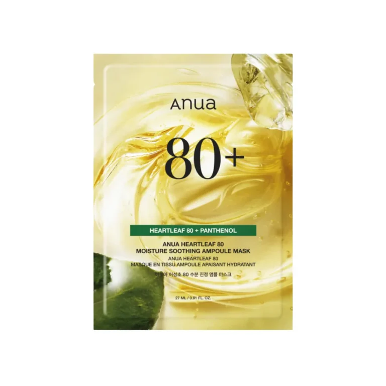 Anua - Heartleaf 80 Moisture Soothing Ampoule Mask