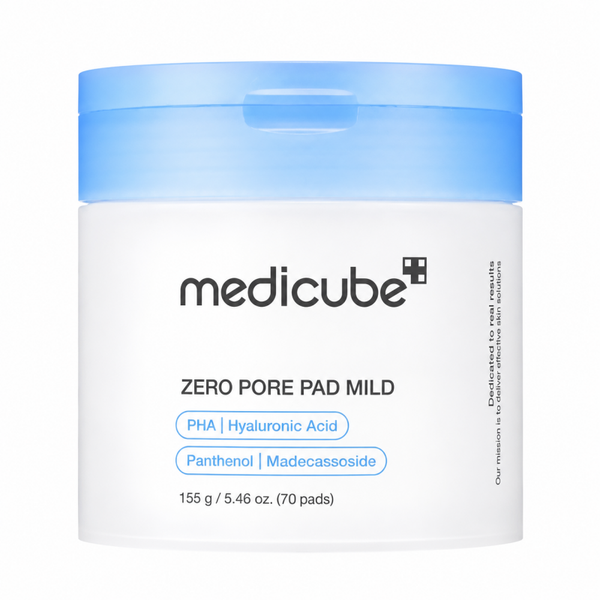 Medicube – Disques doux Zero Pore, 155 g, 70 pads