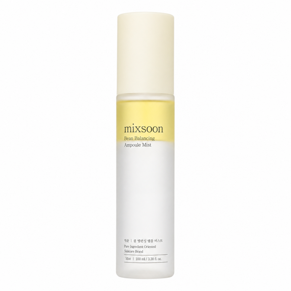 Mixsoon – Brume en ampoule équilibrante Bean, 100 ml