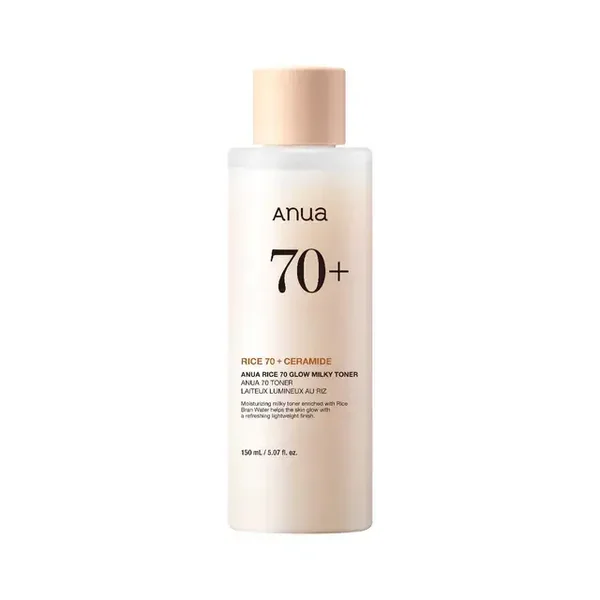 Anua – Lotion tonique lactée Rice 70 Glow – 150 ml