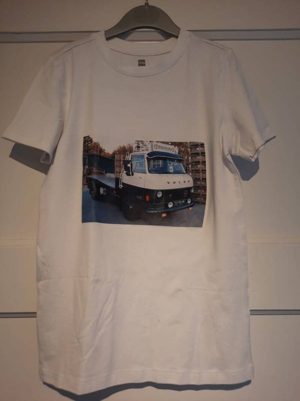 T-Shirt kind met opdruk eigen auto!