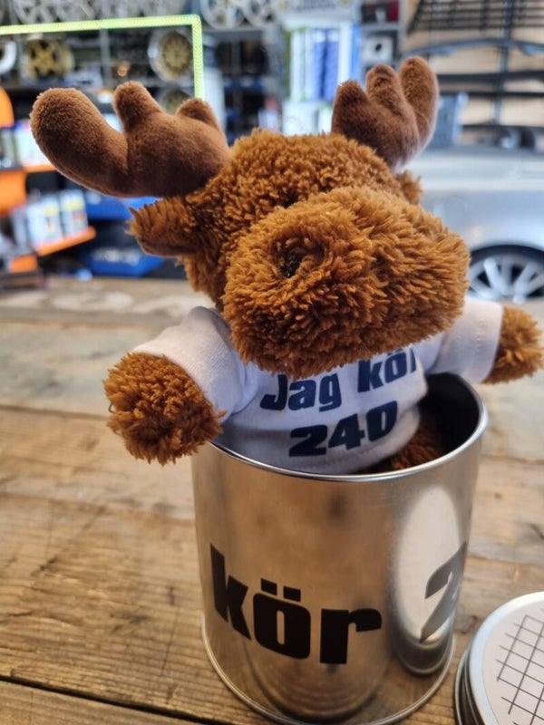 Cadeau blik met eland Jag kör 240