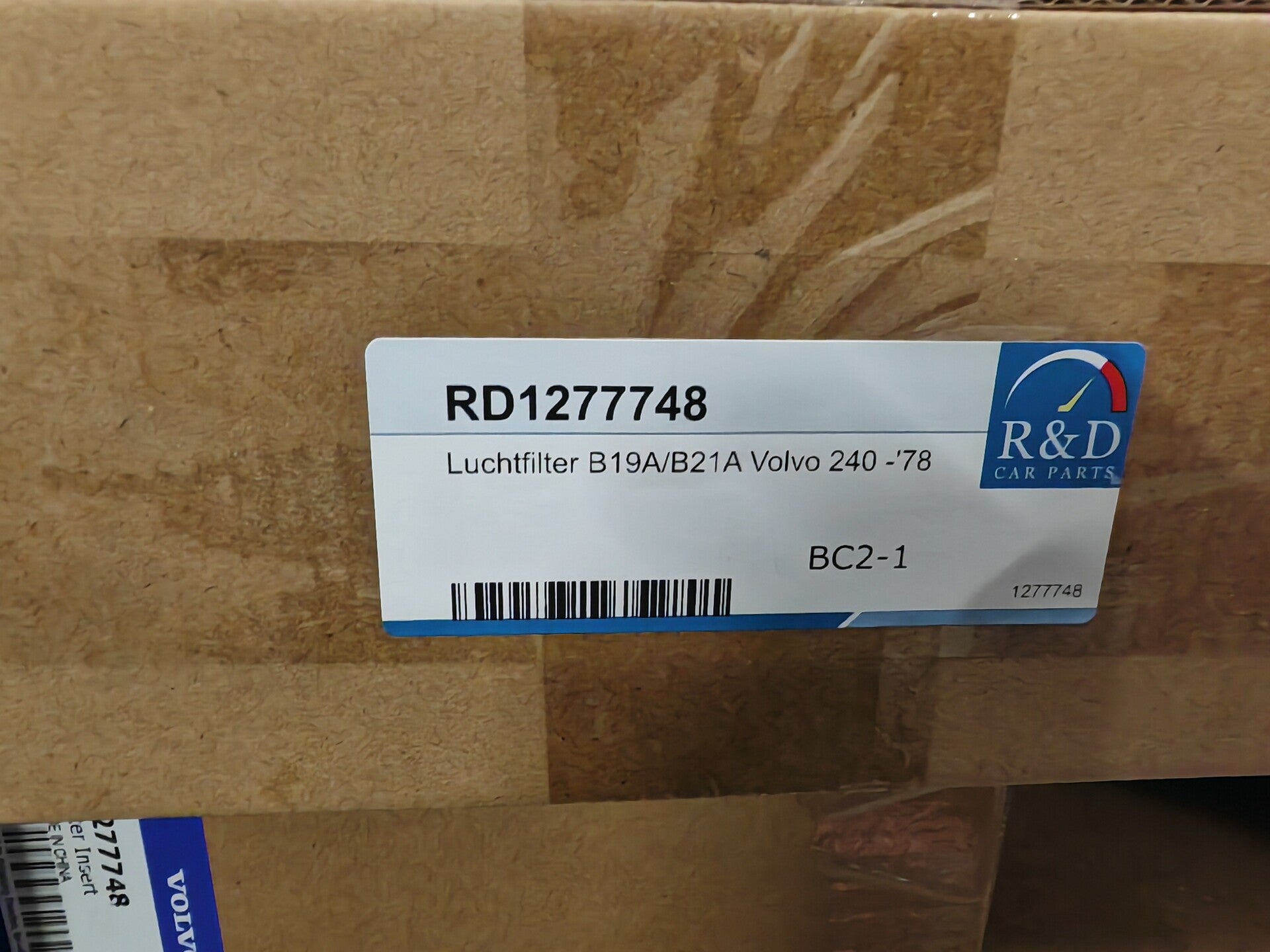 luchtfilter 240 vroeg