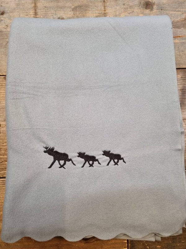 Fleece deken elandjes
