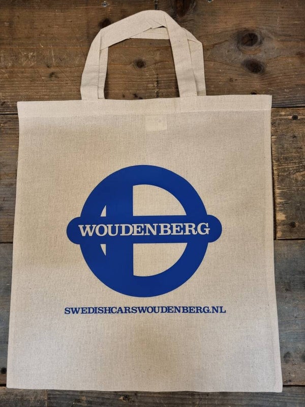 Linnen tasje Swedish Cars Woudenberg