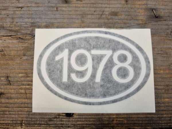 Sticker 1978