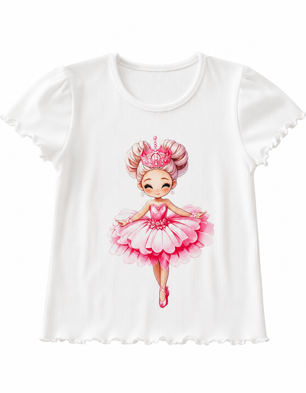 Trendy meisjes T-shirt  | 2-10 jaar 🤍