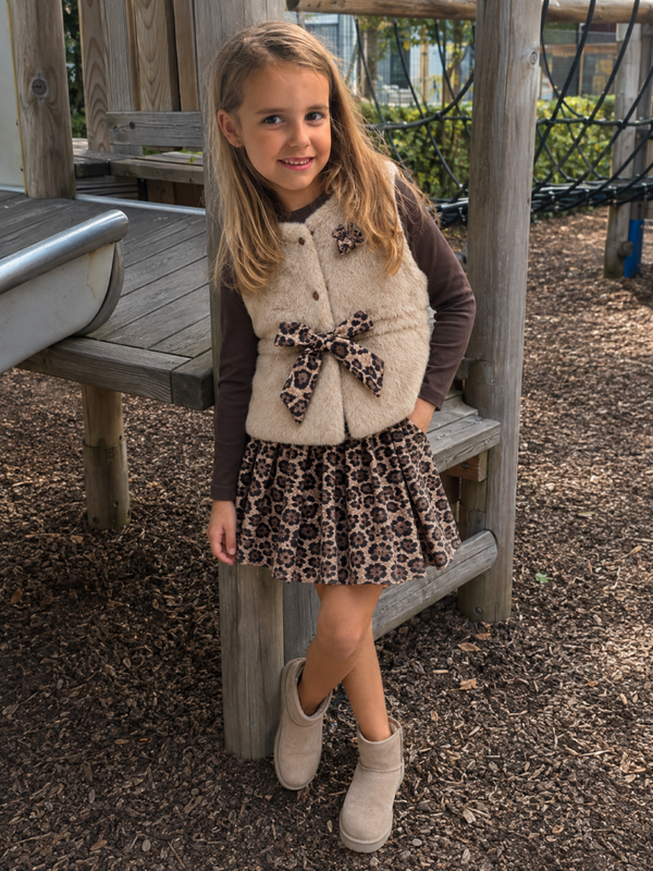Meisjes 2 delig leopard set | 4-14 jaar 🤍