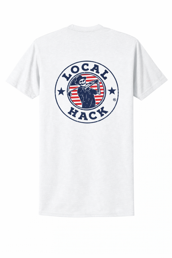 Local Hack Shield Bi-Blend T-shirts