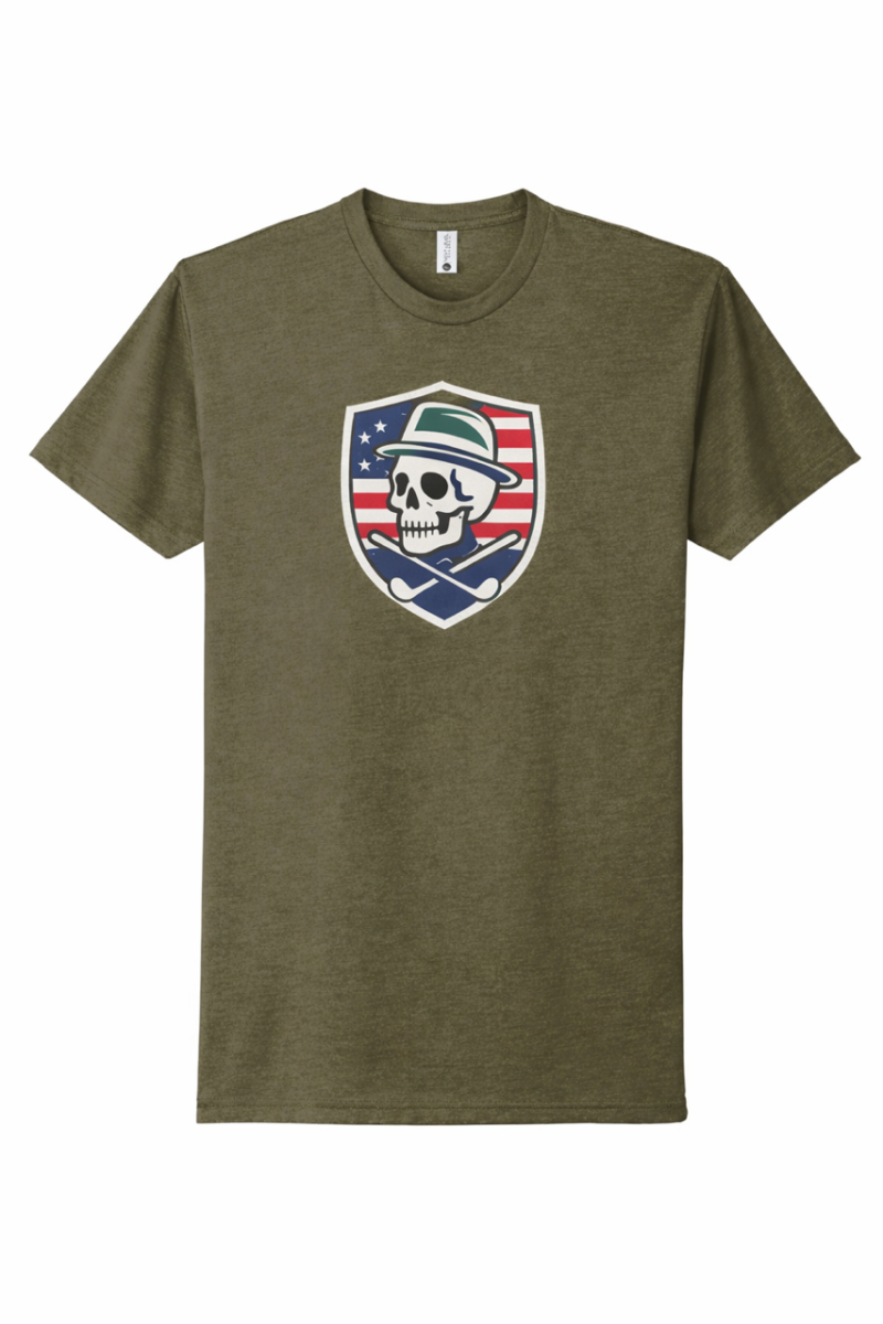USA Shield Bi-Blend T-shirts