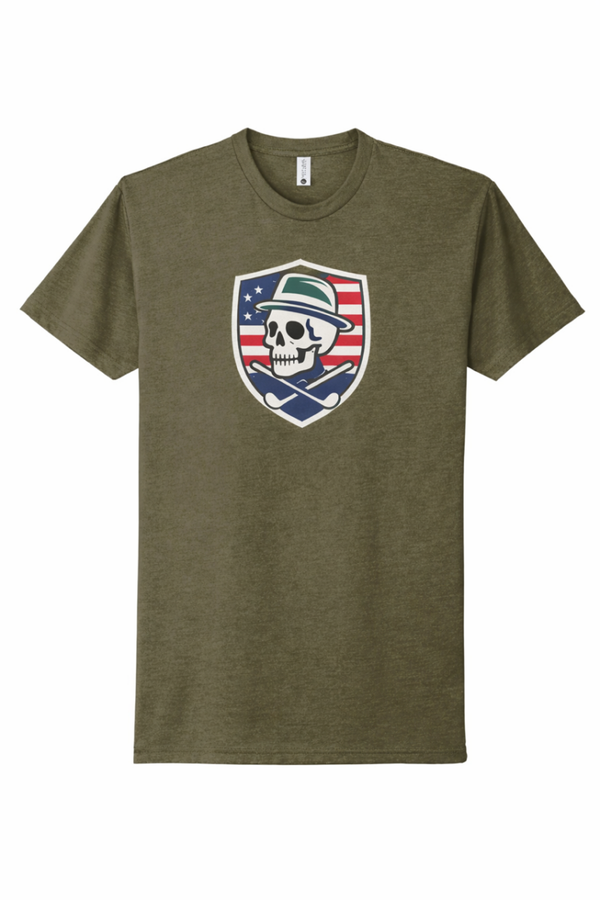 USA Shield Bi-Blend T-shirts