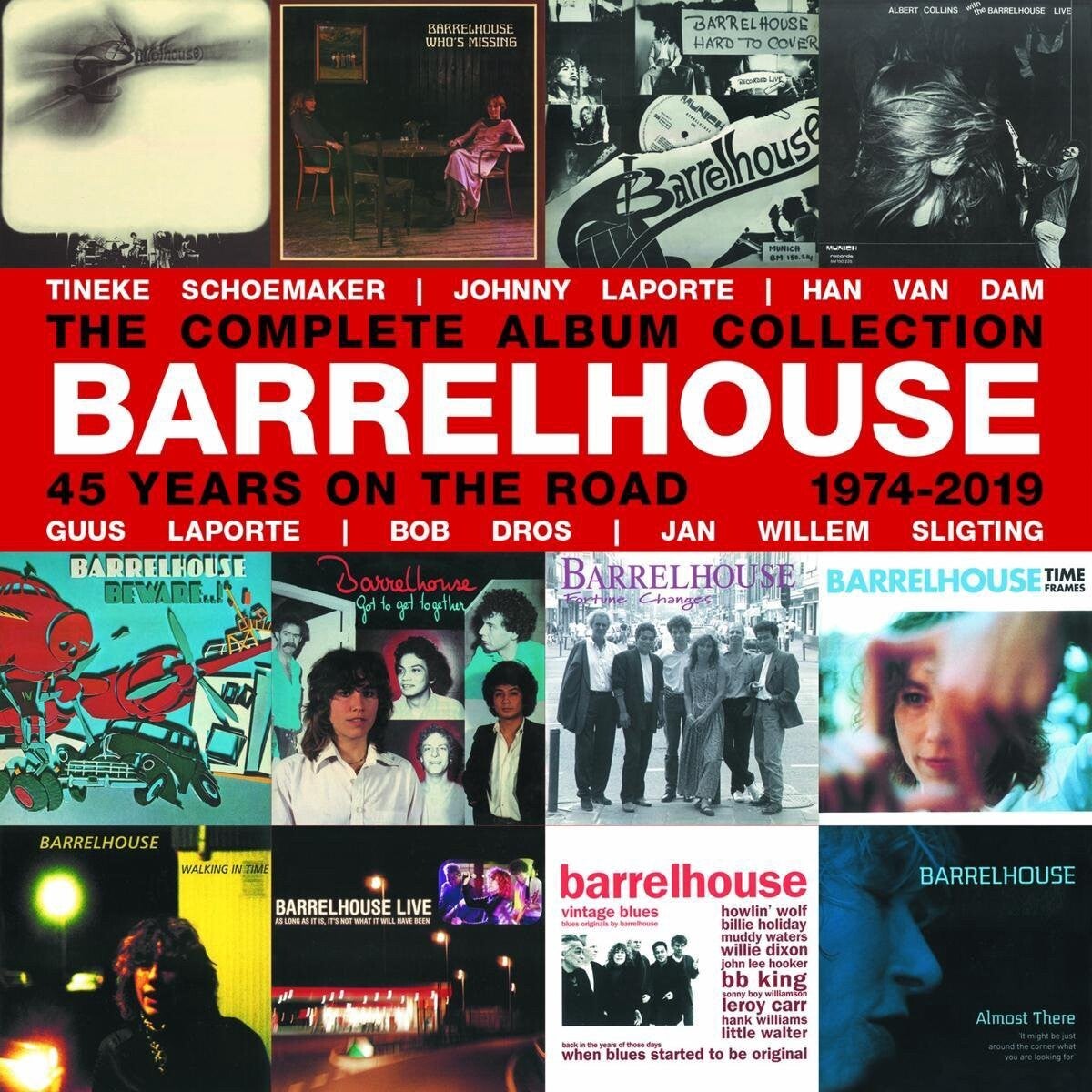 Barrelhouse - 45 years on the road  10 CD BOX