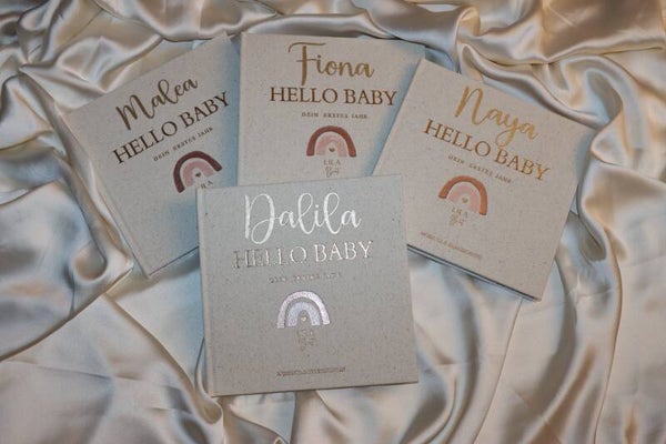 Mein erstes Jahr - Babybuch personalisiert
