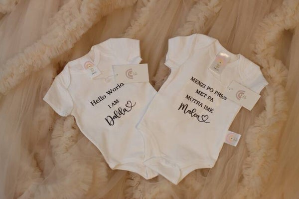 Personalisiertes Baby-Body