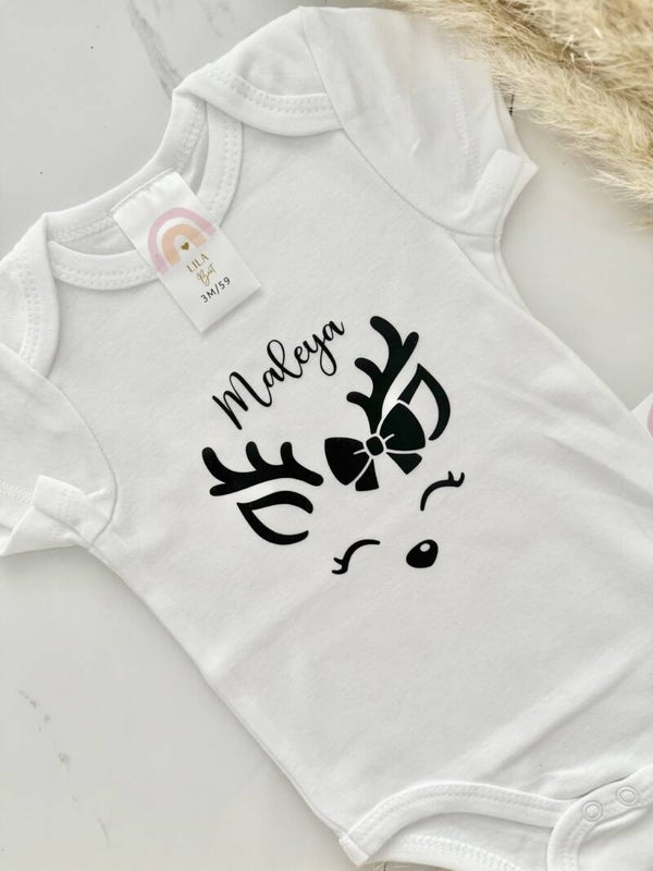 Reh Babybody personalisiert