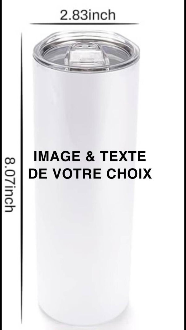 TUMBLER À PERSONALISER