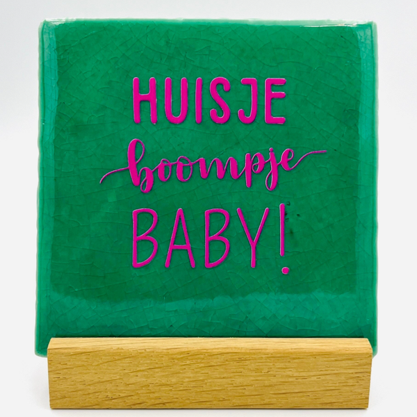 Tegel Huisje Boompje Baby