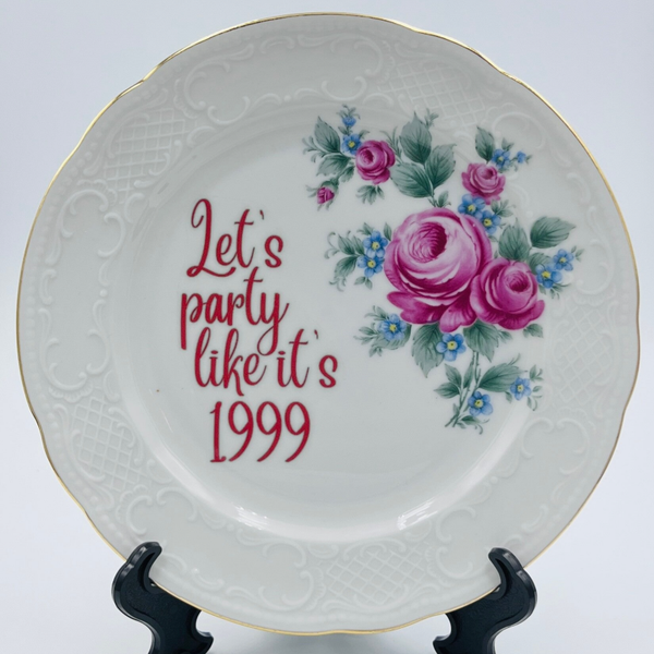 Wandbord Let's party like it's 1999