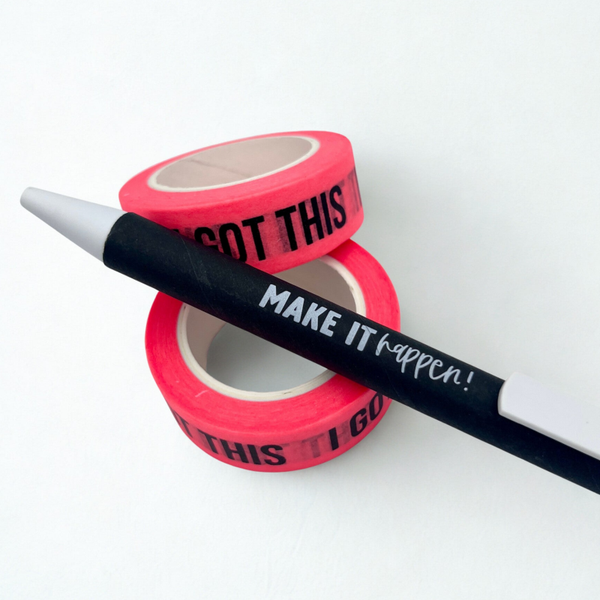 Pen en washitape