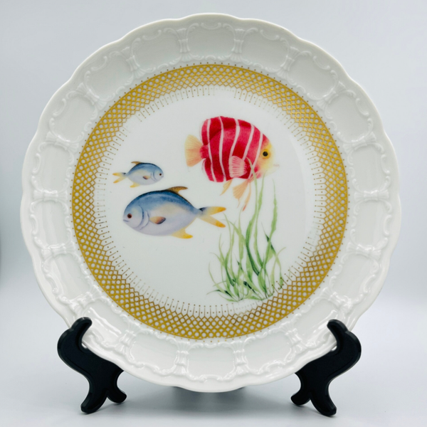 Wandbord Visjes in het water