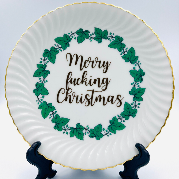 Wandbord Merry fucking Christmas