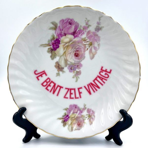 Wandbord Je bent zelf vintage