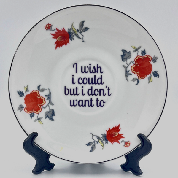 Wandbord I wish I could but I don't want to