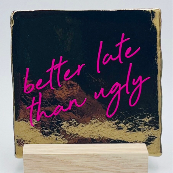 Tegel Better late, than ugly