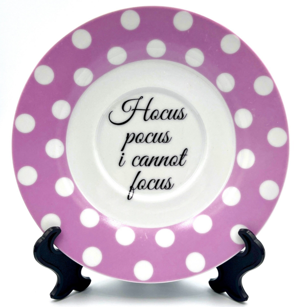 Wandbord Hocus pocus I cannot focus
