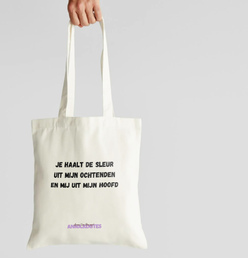 Totebag met citaat