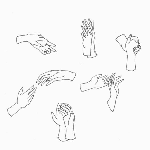 'Holding hands' Print