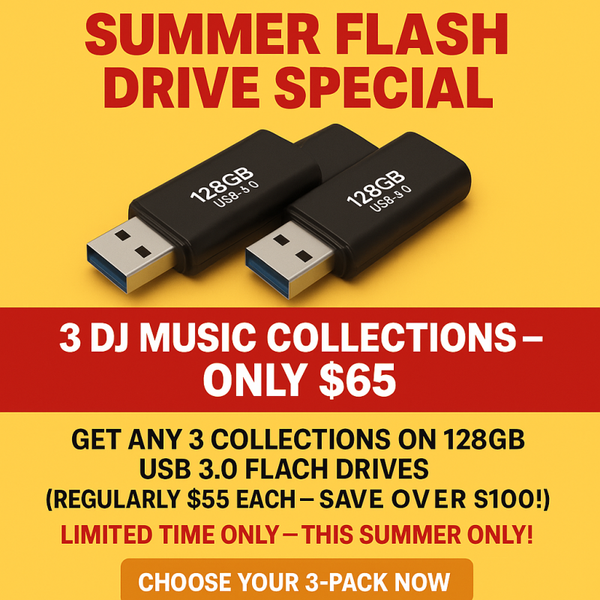 Summer DJ Flash Drive Deal – 3 Music Collections for $65 | DJMusicFolders