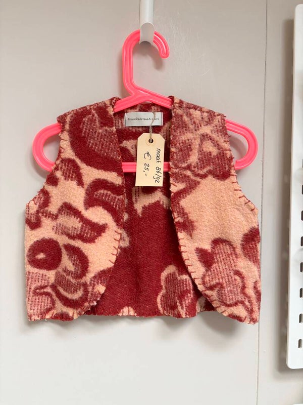 Bodywarmer maat 86/92 print