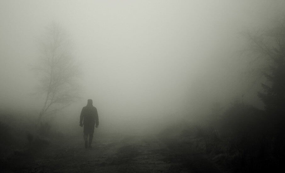 Man in de mist