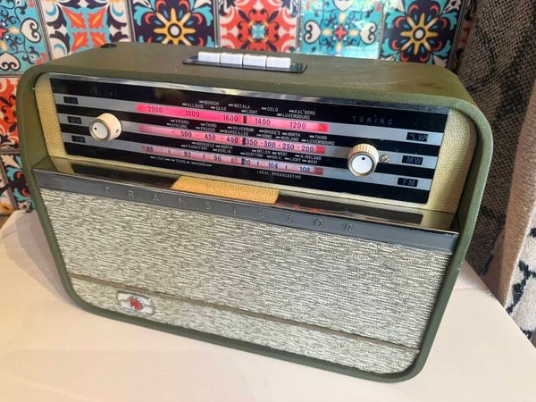 PYE Transistor RADIO 1960's - with a diffence !   BLUETOOTH